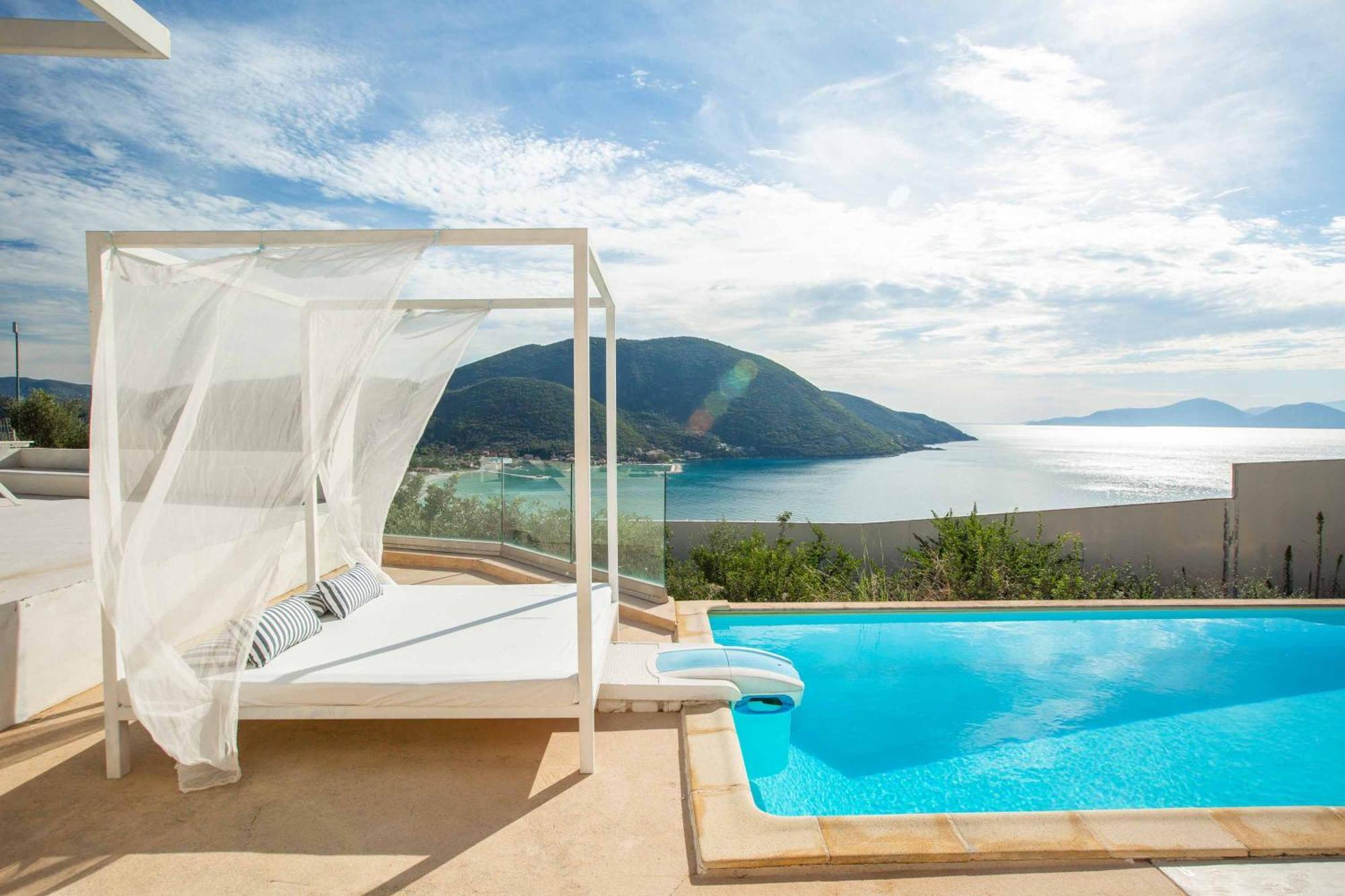 Villa Vasiliki Sea View Pondi Eksteriør bilde