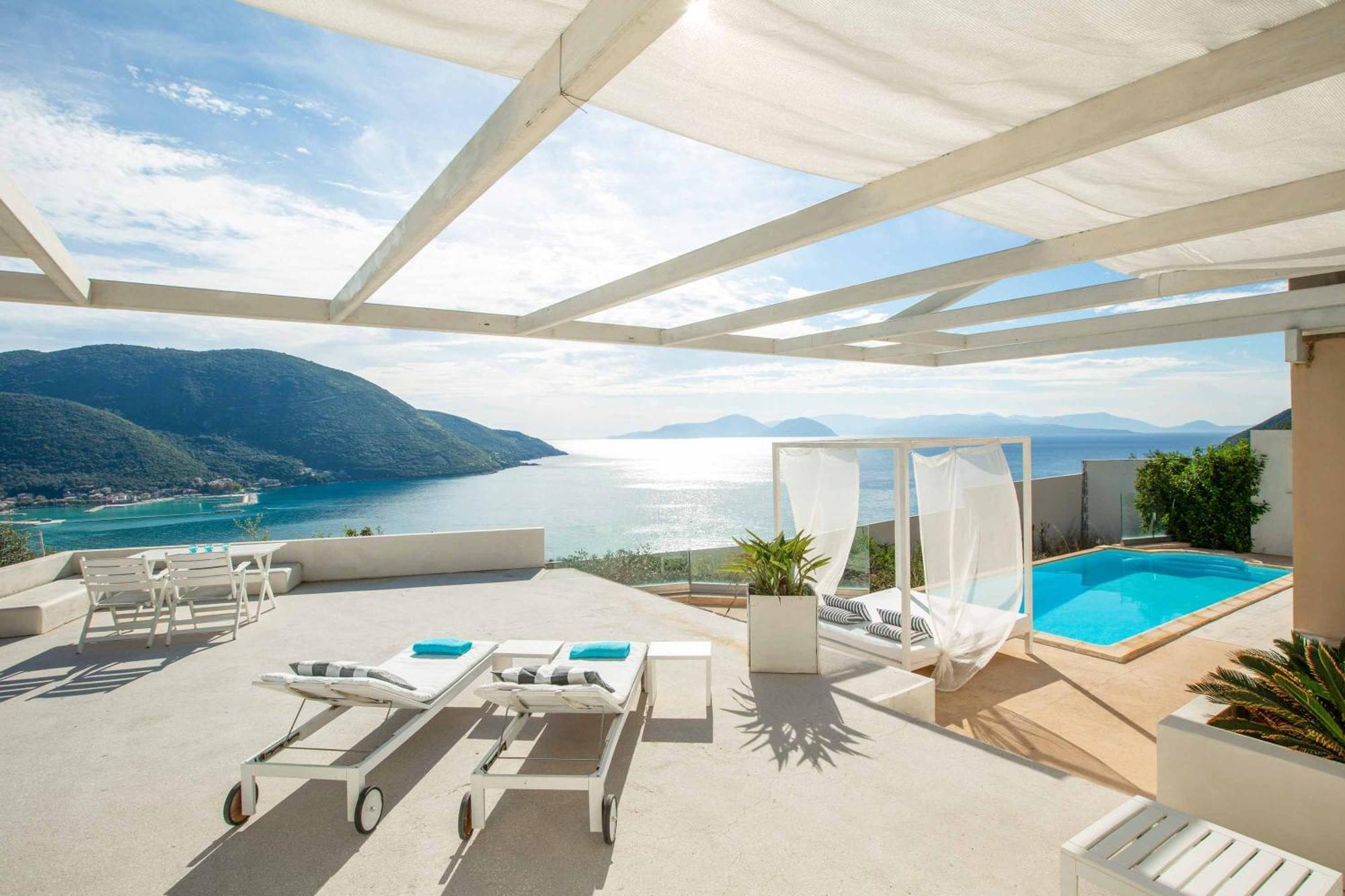 Villa Vasiliki Sea View Pondi Eksteriør bilde